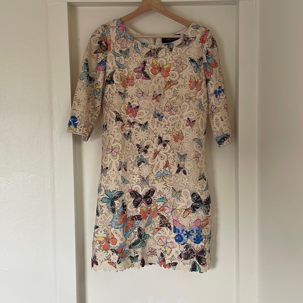 Safiya Lace Dress, Size L